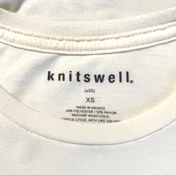 Knitswell Van Gogh "Wheat Field with Cypresses" Graphic T-Shirt - Picture 4 of 5